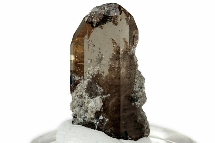 Lustrous Champagne Topaz Crystal - Utah #309280